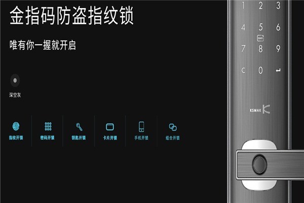 金指码指纹锁