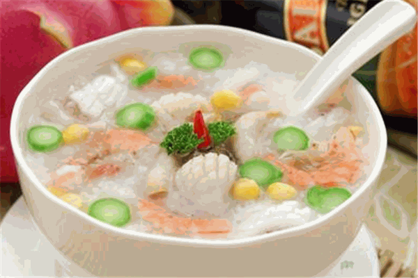 广式海鲜粥