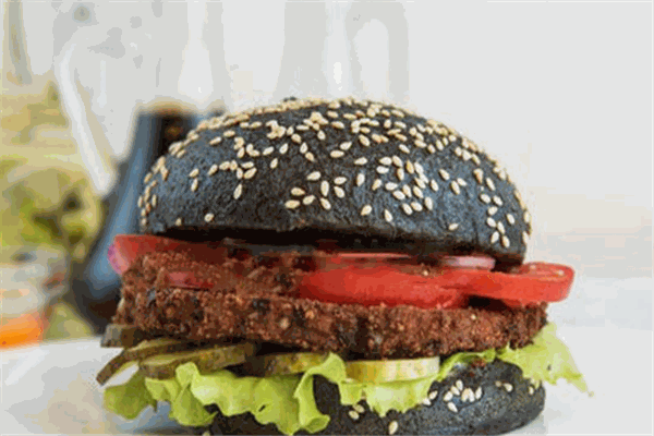 Black burger美式汉堡