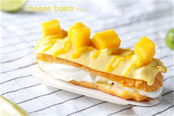 cheese bomb芝吱挞甜品