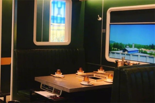 火车主题火锅餐厅