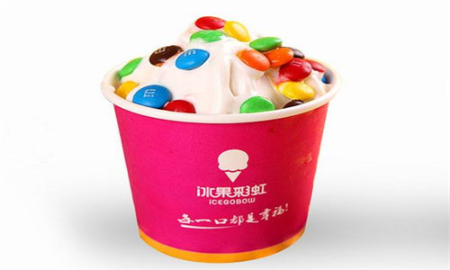 冰果彩虹低脂冰淇淋