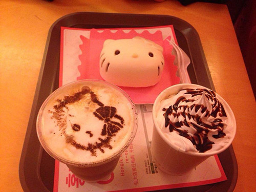Hello Kitty Cafe咖啡